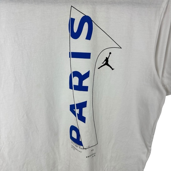 Mens Y2K Jordan Brand Paris Saint German Streetwear Jumpman Shirt Size S - Picture 2 of 8
